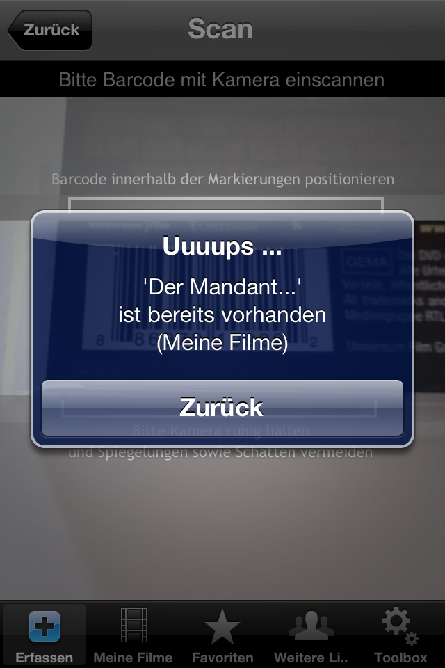 App Tipp: DVDs verwalten mit DVD Shelf App Tipp: DVDs verwalten mit DVD Shelf